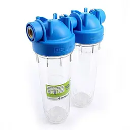 Фільтр-колба подвійний Atlas Filtri 10 DP DUO 1/2" OT 10" 30412