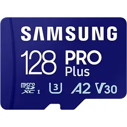 Карта пам'яті Samsung microSDXC 128GB C10 UHS-I R130MB/s PRO Plus - мініатюра 2