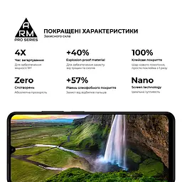 Захисне скло на Xiaomi Redmi A5 4G (GL) Poco C71 4G з олеофобним покриттям, Pro, повне проклеювання, антистатичний і пиловідштовхуючий шар, 9H, самоклеючеся, 2.5D, на весь екран, антистатичний клей, ArmorStandart (ARM84705) - мініатюра 5