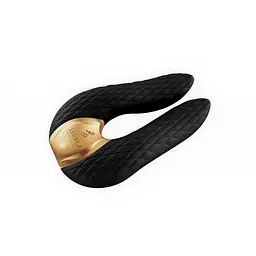 Вібромасажер Shunga - Aiko Intimate Massager, 10.8х6.5 см (чорний) - мініатюра 3