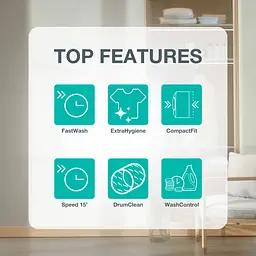 Пральна машина автоматична Gorenje WG2PS62A2/UA (7302260) - мініатюра 6