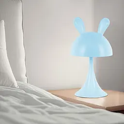 Світильник-нічник Kite  LED з акумулятором Simple Bunny блакитний (K25-317-1-3) - мініатюра 4
