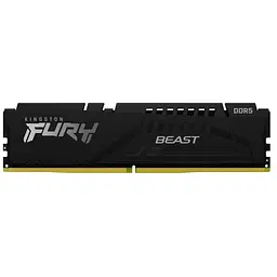 Модуль пам'яті для комп'ютера DDR5 16GB (2x8GB) 6000 MHz Beast Kingston Fury (ex.HyperX) (KF560C36BBEK2-16) - мініатюра 3
