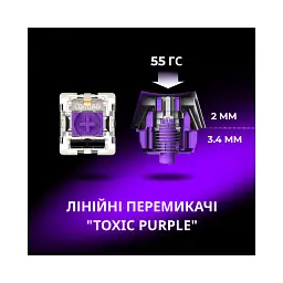 Клавіатура Lorgar KBP70MW Pro RGB Wireless/Bluetooth/USB UA White (LRG-KBP70MW-WH-US) - мініатюра 4