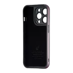 Чохол Jinduka Leather Protected Camera iPhone 14 Pro Purple - мініатюра 3