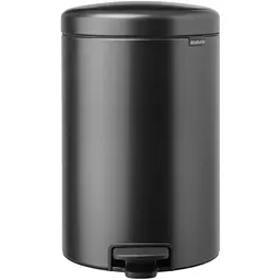Бак для сміття Brabantia NewIcon Pedal Bin 20 л із педаллю графітовий (233500)