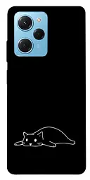 TPU чохол Demsky Lazy cat для Xiaomi Poco X5 Pro 5G