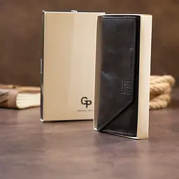 Шкіряне портмоне GRANDE PELLE 20х10х2,5 см acs0015922 - мініатюра 9