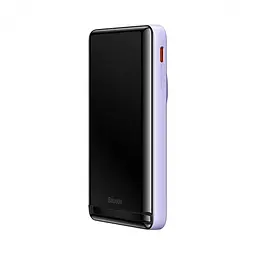 Портативна батарея Baseus Magnetic Xiaomini Wireless Fast Charge Power Bank 10000 mAh 20W PPCX070005 Purple - мініатюра 4
