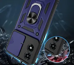 Панель BeCover Military для Motorola Moto G04/G04s Blue (713063) - мініатюра 2
