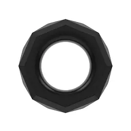Ерекційне кільце Power Plus Cockring 4 чорне - мініатюра 4