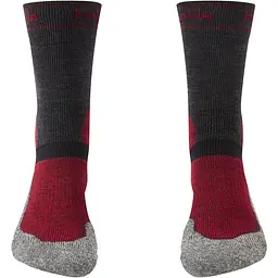 Шкарпетки Bridgedale Mountain Bike Winter Weight T2 Merino Sport Boot Graphite/Red L (1053-710353.223.L) - мініатюра 2