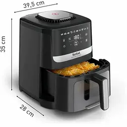 Мультипіч Tefal Easy Fry Silence Vision 1670 Вт чорна (EY5568E0) - мініатюра 3