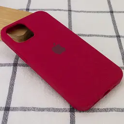 Чохол Silicone Case Full Protective (AA) для Apple iPhone 13 mini (5.4) Червоний / Rose Red - мініатюра 2