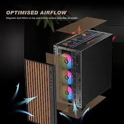 Корпус SAMA V Nature SV-05 без БЖ Black - мініатюра 4