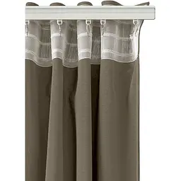 Штори на кухню та в кімнату Cosas Rum 180х250 см 2 шт коричневий (Curtains_Chocolate_180x250) - мініатюра 7