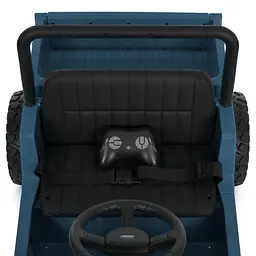 Дитячий електричний джип Bambi Toyota 12V одномісний до 50 кг Синій (DE-169-E-908) - мініатюра 10