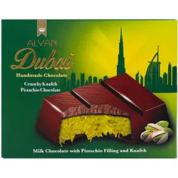 Шоколад Alyan Dubai з фісташковою пастою 100 г - мініатюра 2