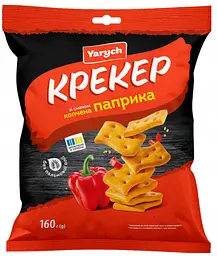 Крекер Yarych зі смаком копчена паприка 160 г