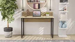Комп'ютерний стіл Ferrum-decor Скай 75x100x60 чорний ДСП Дуб Сонома 16мм (FRD-103612) - мініатюра 4