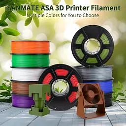 Нитка iSANMATE ASA 1,75 мм Коричнева 1 кг, УФ- та атмосферностійка нитка 3D-принтера - мініатюра 2