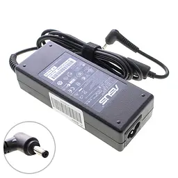Блок живлення для ноутбука ASUS 19V 4.74A 90W 4.0x1.35мм L-подібний роз'єм Чорний RECTANGULAR