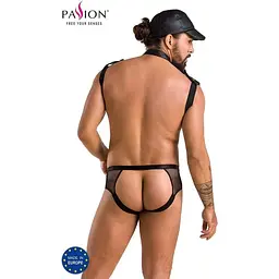 Чоловічий еротичний набір Passion 038 Set John black L/XL - мініатюра 6
