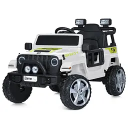 Джип дитячий 2.4G 2 мотори 40W акумулятор 12V колеса EVA шкіряне сидіння світло музика (M 5103EBLR-1)