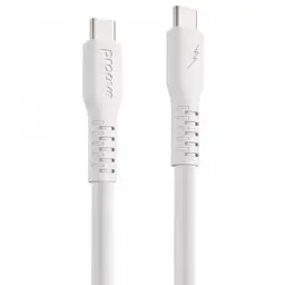 Кабель Type-C - Type-C, 1 м, білий, Proove "Eternal", 60 Вт, 3A (CCET60002202)