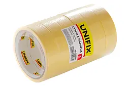 Стрічка малярна Unifix 25 мм x 20 м жовта (в упаковці 6 шт.) - мініатюра 2