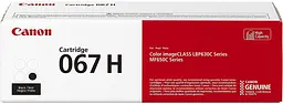 Canon Картридж 067H MF651Cw/MF655Cdw/MF657Cdw/LBP631Cw/LBP633Cdw Black (3130 стр.)
