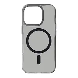 Противоударный чехол с MagSafe для Apple iPhone 16 Pro, Y23 MagSafe, черный, прозрачный, поддержка беспроводной зарядки, магнитная защитная панель из TPU и пластика, защита всего корпуса, защита камеры выступающей рамкой, ArmorStandart (ARM79573)