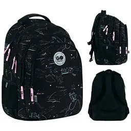 Рюкзак GoPack Teens 162L-1 Чорний (GO26-162L-1)