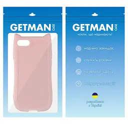 Чохол TPU GETMAN Cat with straps для Apple iPhone 16e / 17e (6.1) Pink - мініатюра 6