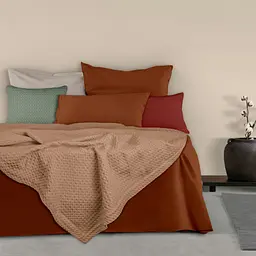 Плед покривало Cosas Copper Waffle Weave 240х260 см (Blanket_08Copper_WaffleWeave_240x260) - мініатюра 2