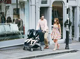 Коляска для двійні Britax-Romer B-Agile Double Cosmos Black (2000033222) - мініатюра 11