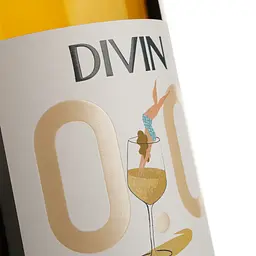 Вино безалкогольне Divin Chenin Blanc біле напівсухе 0.75 л - мініатюра 3