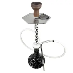 Кальян Embery MONO-H 4.0 Silver-Snow Crystal Black - мініатюра 3
