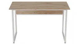 Комп'ютерний стіл Ferrum-decor Коді 75x100x70 білий ДСП Дуб Артізан 32мм (FRD-101219) - мініатюра 2