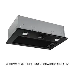 Витяжка вбудована Minola HBI 5025 BLF LED - мініатюра 2