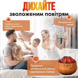 Зволожувач повітря No Brand Вулкан 0.3 л (V-300) - мініатюра 4