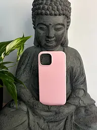 Чохол MAKE Apple iPhone 15 Silicone Chalk Pink - мініатюра 4