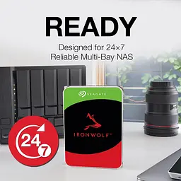 Seagate Жорсткий диск Seagate 12TB 3.5" 7200 256MB SATA IronWolf - мініатюра 7