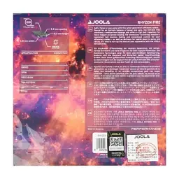 Накладка для ракетки Joola Rhyzen Fire 2.0 Red (70570) (930982) - мініатюра 2