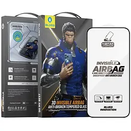 Захисне 3D скло Invisible Airbag для Apple iPhone 14 Pro Blueo teh0031874 - мініатюра 7
