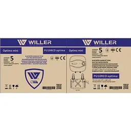 Бойлер електричний накопичувальний Willer PA15R optima mini - мініатюра 6