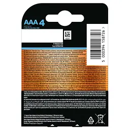 Батарейка Duracell Optimum AAA лужні 4 шт. в упаковці (5015596) - мініатюра 3