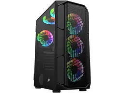 Корпус 1stPlayer XF-BK-4F7 Black