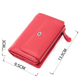 Жіночий шкіряний гаманець ST Leather 13,5х9,5х3 см acs0029447 - мініатюра 3
