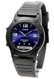 Стильні чоловічі наручні годинники Casio оригінал Японія Collection AW-49HE-2AVEG з полімерним ремінцем - мініатюра 4